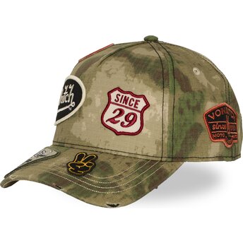 Gorra curva camuflaje snapback KAMO04 de Von Dutch