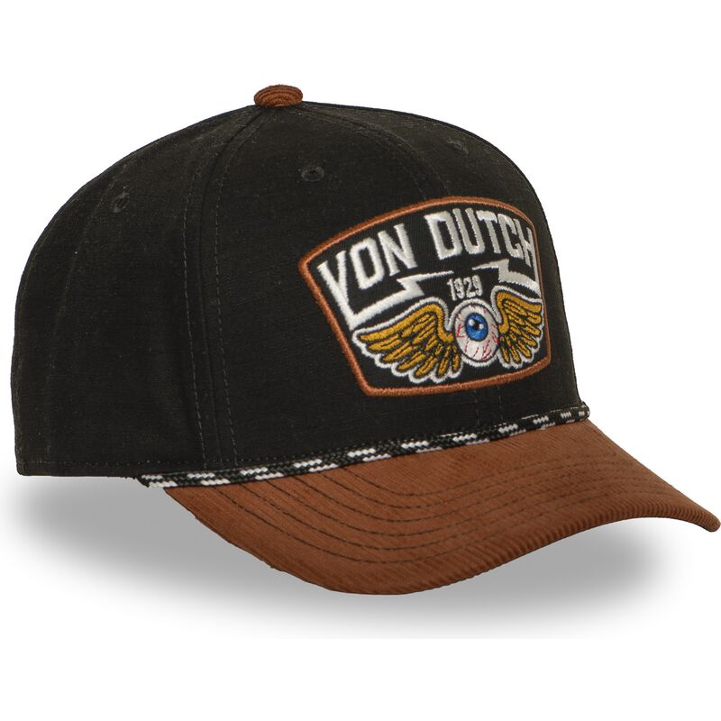 gorra-curva-marron-snapback-sem16-de-von-dutch gorra-curva-marron-snapback-sem16-de-von-dutch