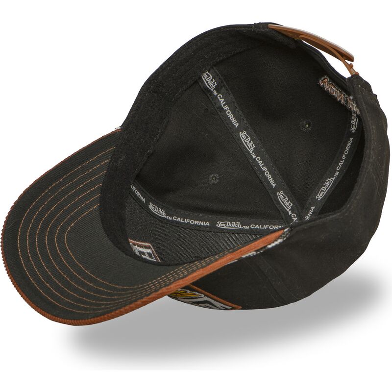 gorra-curva-marron-snapback-sem16-de-von-dutch gorra-curva-marron-snapback-sem16-de-von-dutch