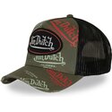 von-dutch-cafe12-green-and-black-trucker-hat