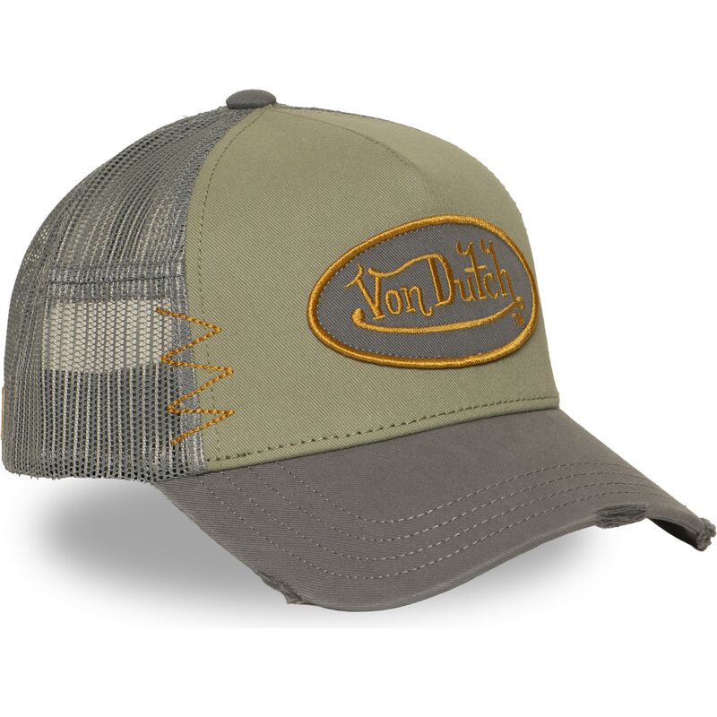 gorra-trucker-verde-y-gris-used-15-de-von-dutch gorra-trucker-verde-y-gris-used-15-de-von-dutch