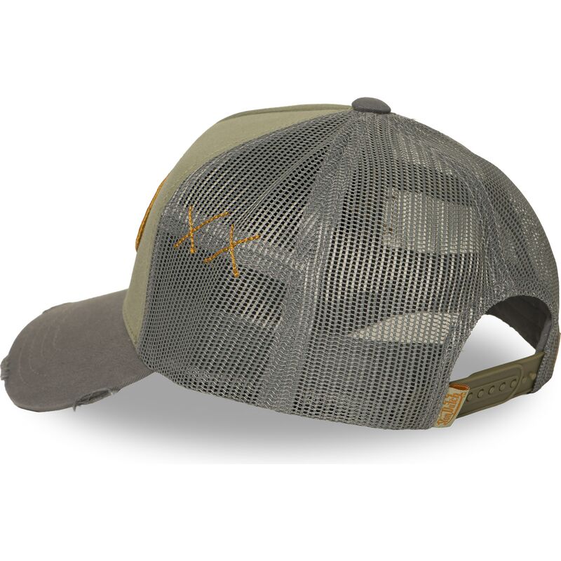 von-dutch-used-15-green-and-grey-trucker-hat
