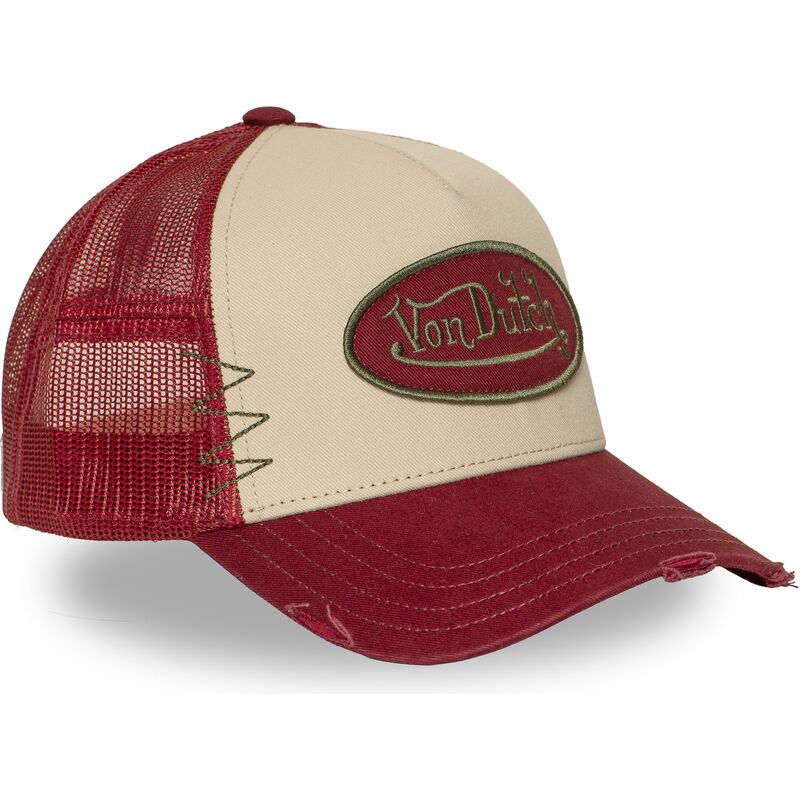 gorra-trucker-roja-y-beige-used-16-de-von-dutch