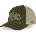 gorra-trucker-verde-y-beige-ajustable-lof-b47-de-von-dutch