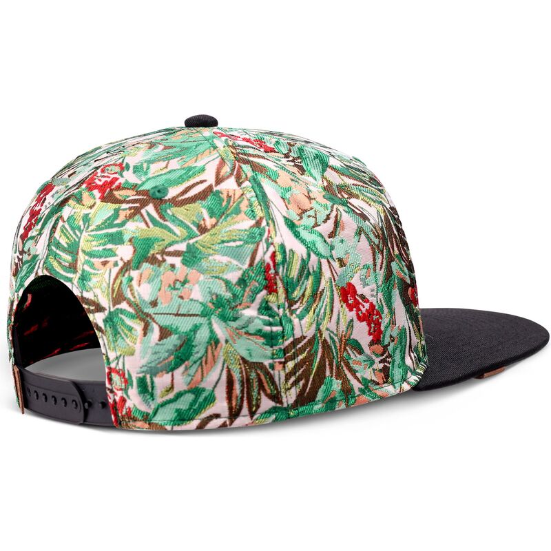 gorra-plana-verde-y-negra-snapback-woven-jungle-de-djinns