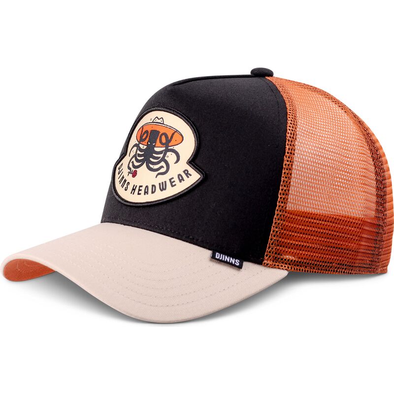 gorra-trucker-negra-y-beige-hft-rose-kraken-de-djinns gorra-trucker-negra-y-beige-hft-rose-kraken-de-djinns