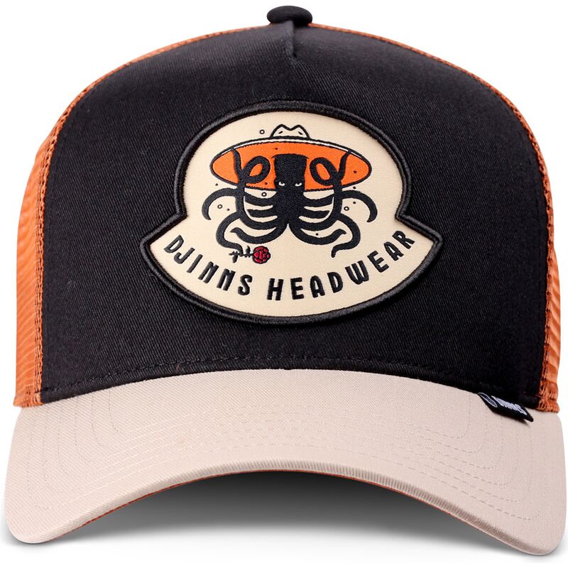 djinns-hft-rose-kraken-black-and-beige-trucker-hat djinns-hft-rose-kraken-black-and-beige-trucker-hat