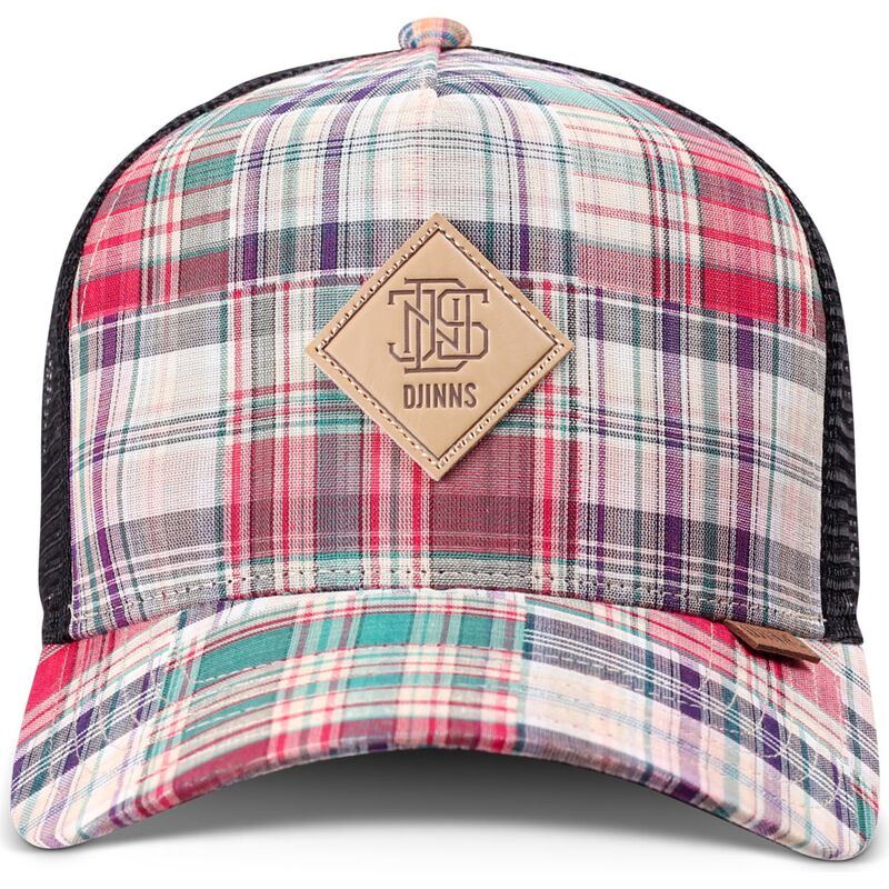 gorra-trucker-multicolor-hft-patch-check-red-de-djinns