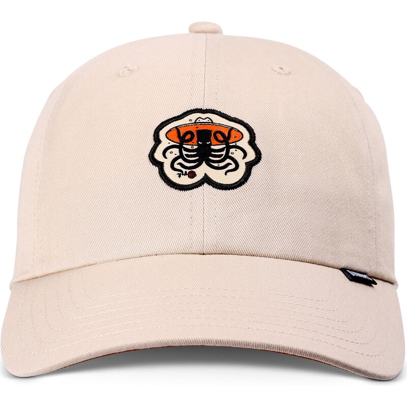 gorra-curva-beige-ajustable-rose-kraken-de-djinns gorra-curva-beige-ajustable-rose-kraken-de-djinns
