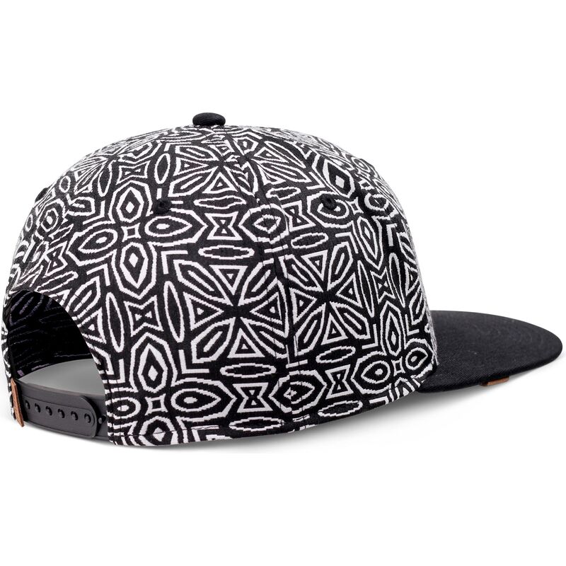 gorra-plana-negra-y-blanca-snapback-gothic-freestyle-de-djinns gorra-plana-negra-y-blanca-snapback-gothic-freestyle-de-djinns