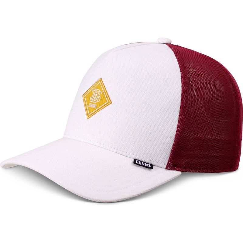 gorra-trucker-blanca-y-roja-hft-finefine-mesh-de-djinns gorra-trucker-blanca-y-roja-hft-finefine-mesh-de-djinns