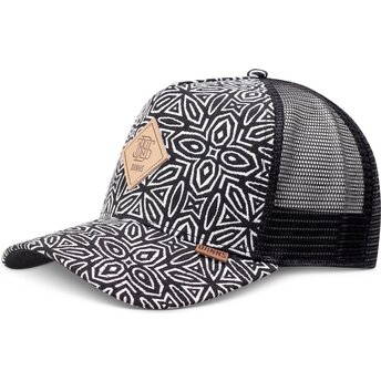 Gorra trucker negra y blanca HFT Gothic Freestyle de Djinns