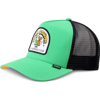 Gorra trucker verde y negra HFT DNC Slowstarter de Djinns