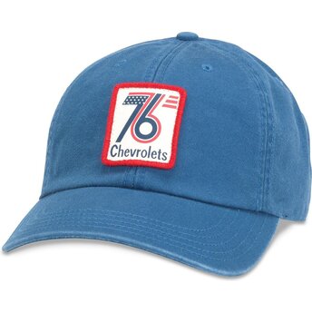 Gorra curva azul ajustable Hepcat de Chevrolet 76 de American Needle