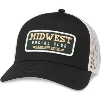 Gorra trucker negra Valin de Midwest Social Club de American Needle