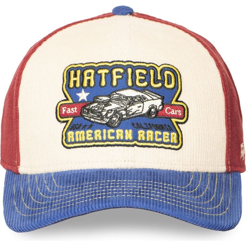 gorra-curva-beige-roja-y-azul-snapback-semi-car-de-hatfield