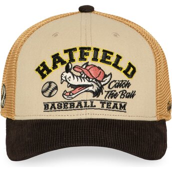 Hatfield PCS BAS Brown and Beige Trucker Hat