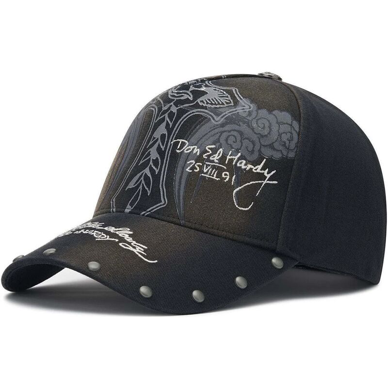 ed-hardy-curved-brim-storming-rose-washed-black-adjustable-cap ed-hardy-curved-brim-storming-rose-washed-black-adjustable-cap