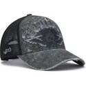 gorra-trucker-gris-flaming-gothic-skull-washed-de-ed-hardy