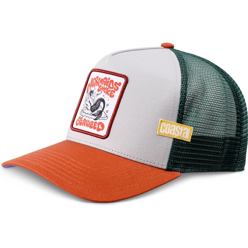 gorra-trucker-multicolor-hft-mermaid-weed-de-coastal gorra-trucker-multicolor-hft-mermaid-weed-de-coastal