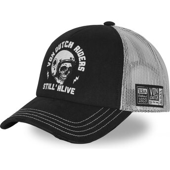 Gorra trucker negra y blanca CREW38 de Von Dutch