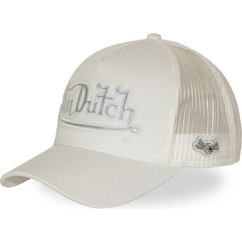 Gorra trucker crema RAINBOW de Von Dutch