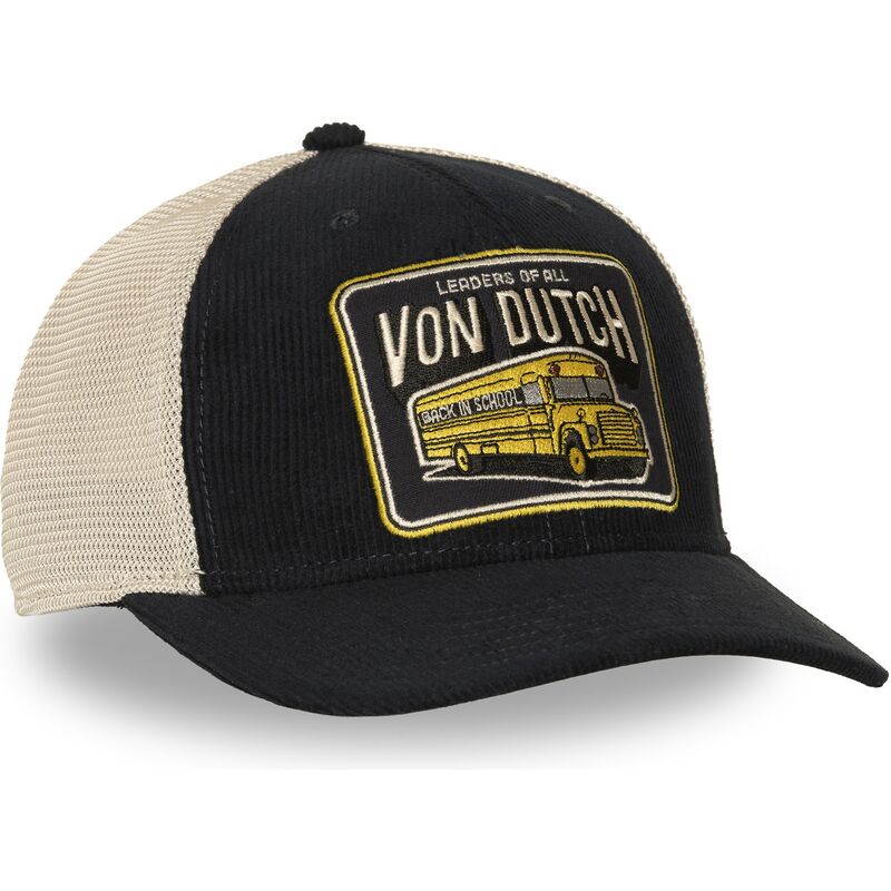 von-dutch-sem14-navy-blue-and-beige-trucker-hat