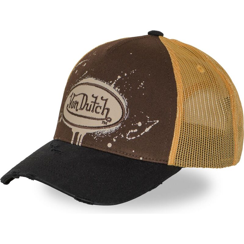 gorra-trucker-marron-amarilla-y-negra-tag03-de-von-dutch