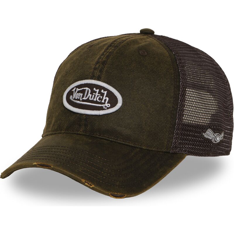 gorra-trucker-marron-y-granate-mac17-de-von-dutch