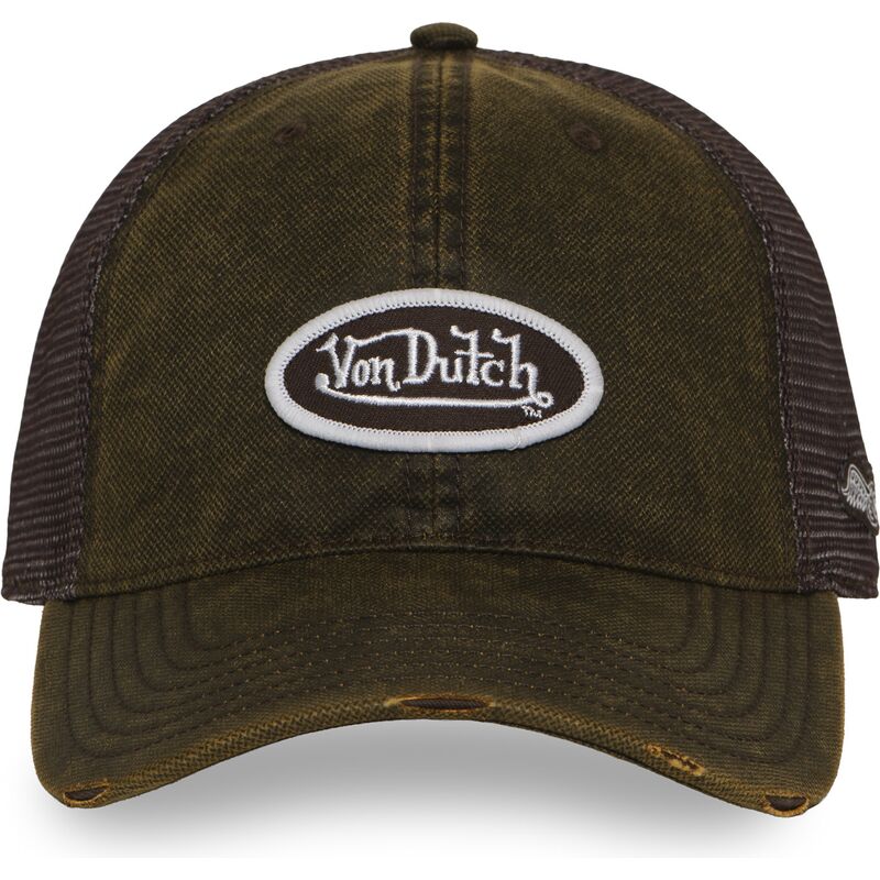 gorra-trucker-marron-y-granate-mac17-de-von-dutch