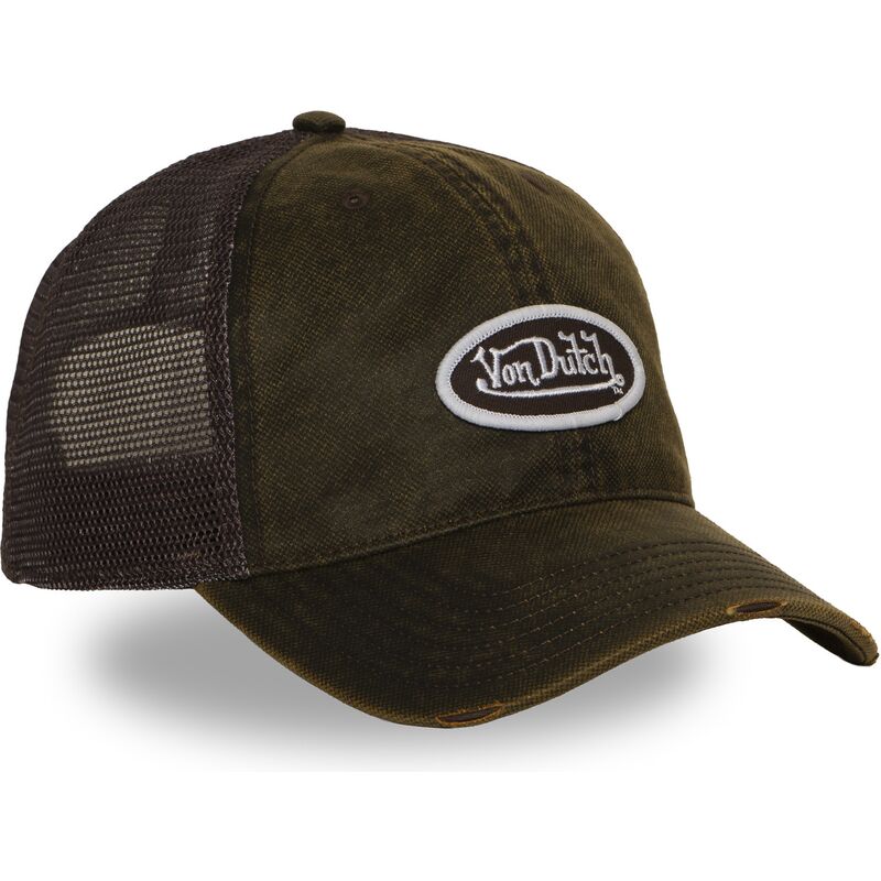 gorra-trucker-marron-y-granate-mac17-de-von-dutch
