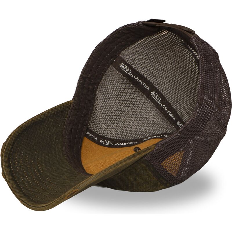 gorra-trucker-marron-y-granate-mac17-de-von-dutch