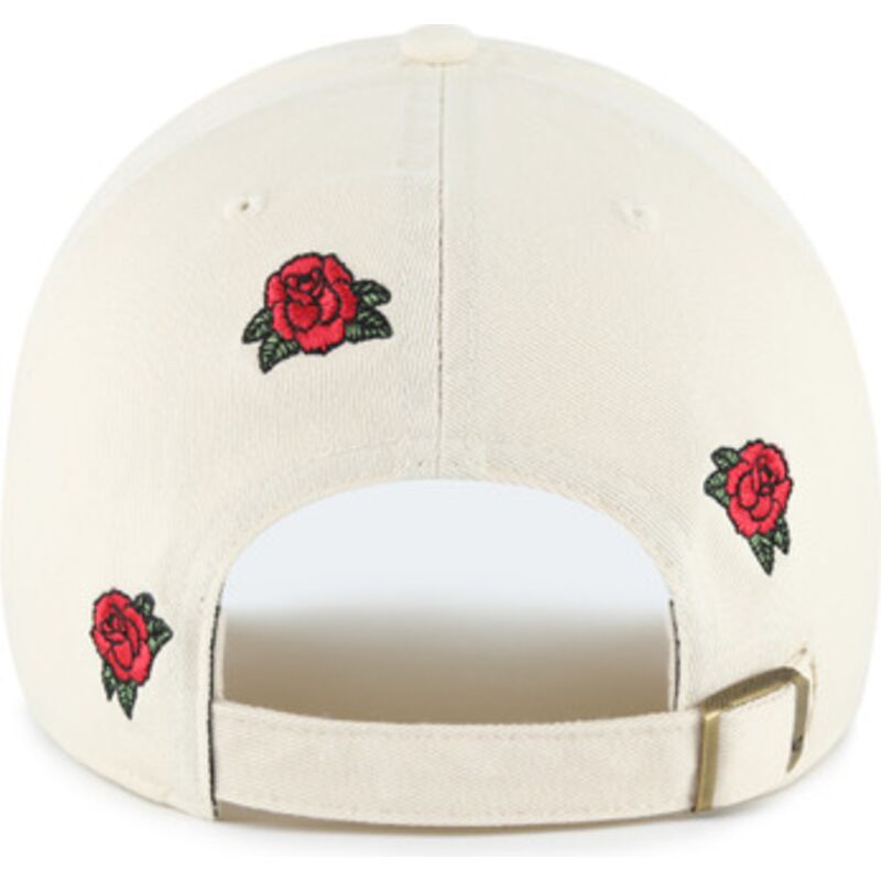 gorra-curva-beige-ajustable-clean-up-scatter-de-los-angeles-dodgers-mlb-de-47-brand