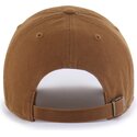 47-brand-curved-brim-clean-up-pinecone-new-york-yankees-mlb-brown-adjustable-cap