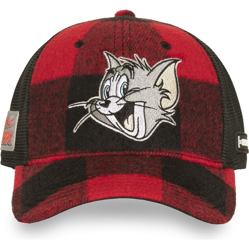 gorra-trucker-roja-y-negra-tom-taj9-tom-looney-tunes-de-capslab