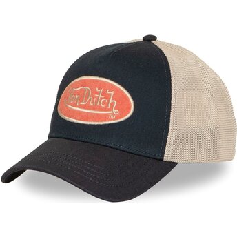 Gorra trucker azul marino y beige TERRY16 de Von Dutch