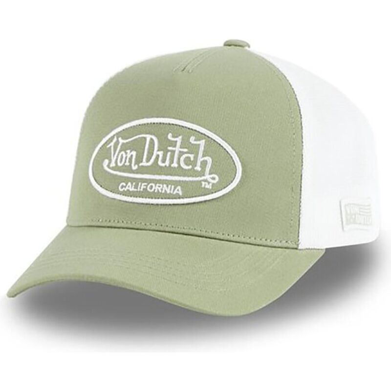 gorra-trucker-verde-y-blanca-ajustable-lof-b29b-de-von-dutch gorra-trucker-verde-y-blanca-ajustable-lof-b29b-de-von-dutch