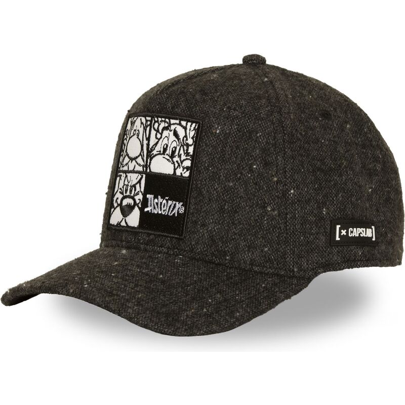gorra-curva-negra-snapback-asterix-y-obelix-ast4-nep-asterix-el-galo-de-capslab