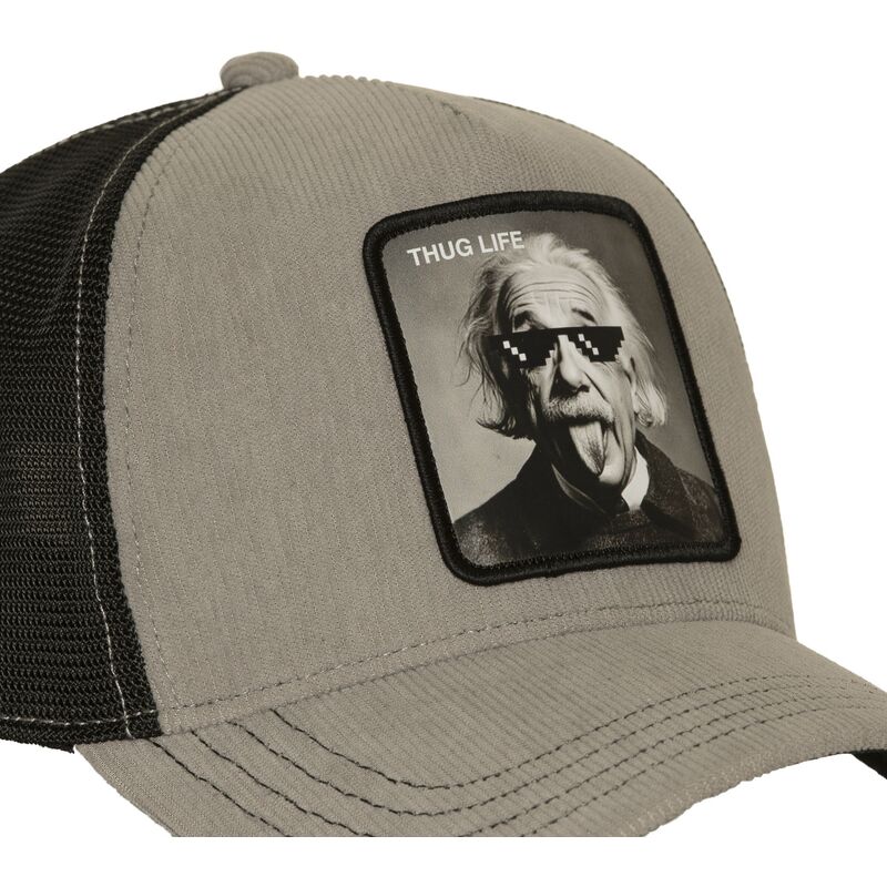 gorra-trucker-gris-y-negra-albert-einstein-thug-life-art1-thug-famous-de-capslab