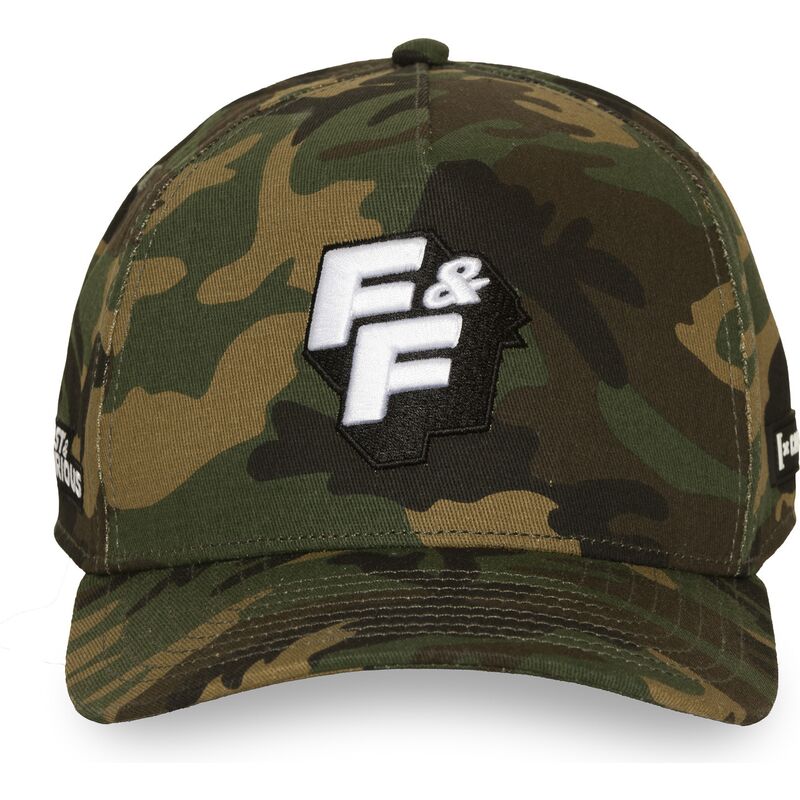 capslab-curved-brim-ff01-log-fast-furious-camouflage-snapback-cap capslab-curved-brim-ff01-log-fast-furious-camouflage-snapback-cap