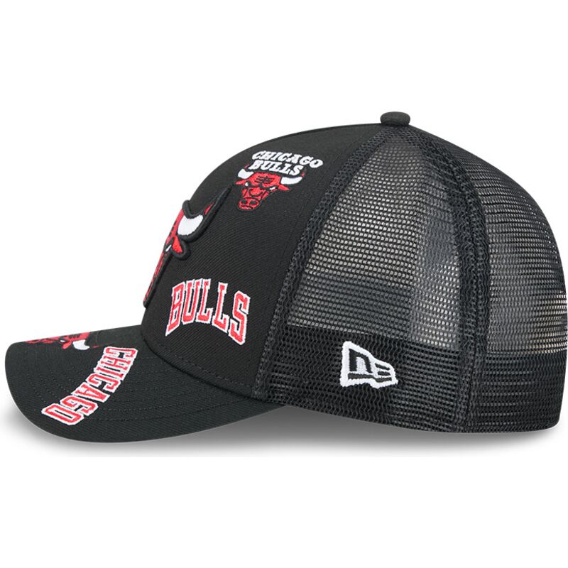 gorra-trucker-negra-9forty-m-crown-a-frame-all-over-de-chicago-bulls-nba-de-new-era