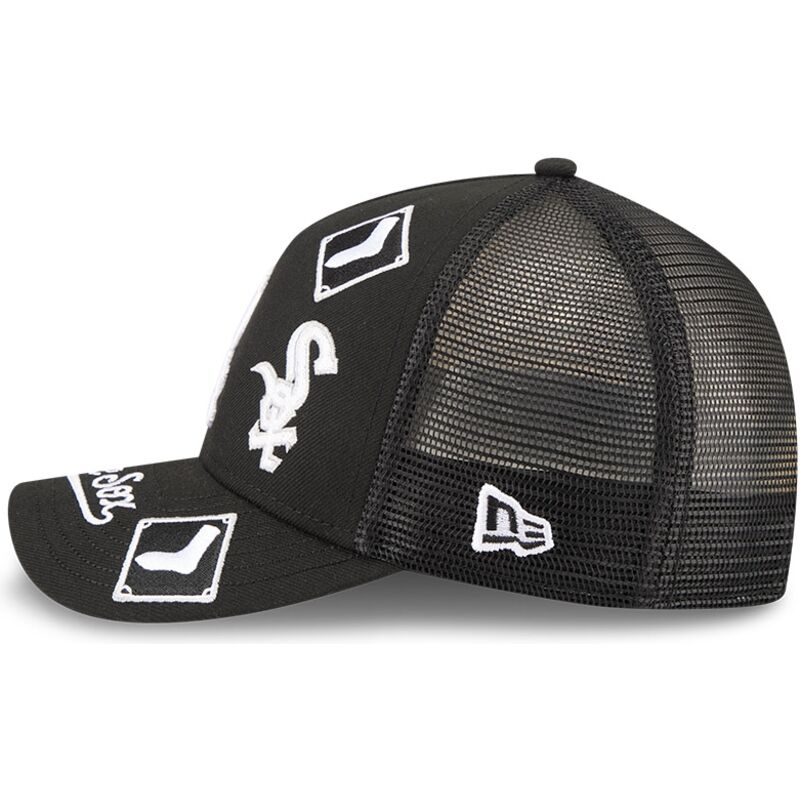gorra-trucker-negra-9forty-m-crown-a-frame-all-over-de-chicago-white-sox-mlb-de-new-era gorra-trucker-negra-9forty-m-crown-a-frame-all-over-de-chicago-white-sox-mlb-de-new-era