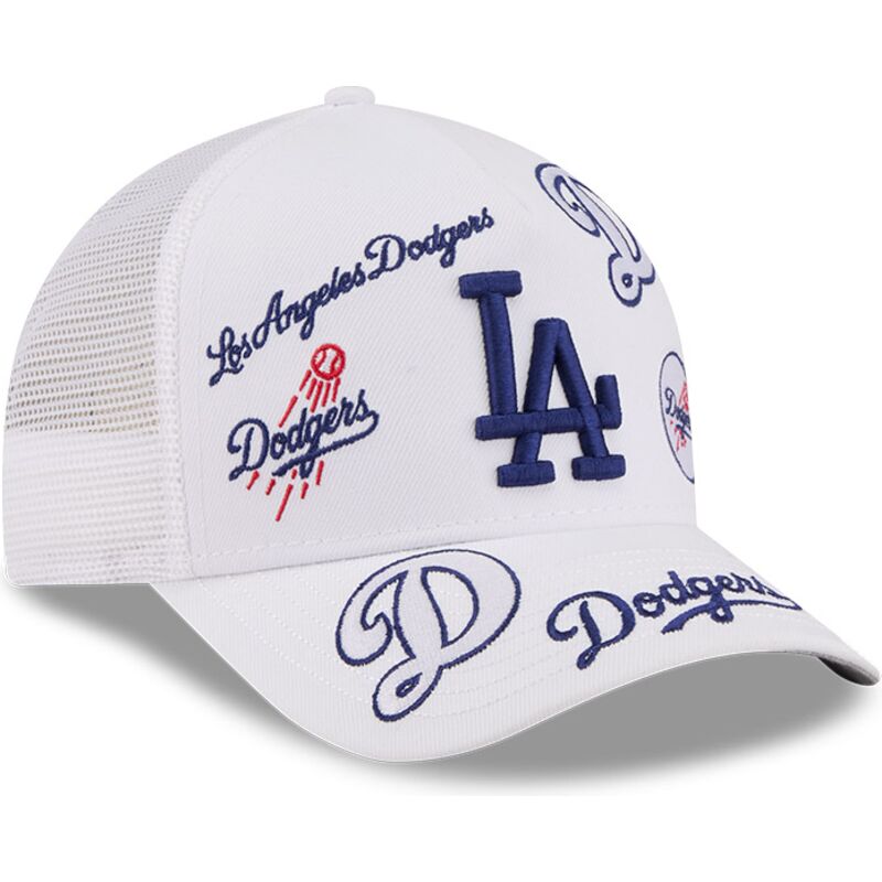 new-era-9forty-m-crown-a-frame-all-over-los-angeles-dodgers-mlb-white-trucker-hat new-era-9forty-m-crown-a-frame-all-over-los-angeles-dodgers-mlb-white-trucker-hat