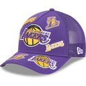gorra-trucker-violeta-9forty-m-crown-a-frame-all-over-de-los-angeles-lakers-nba-de-new-era