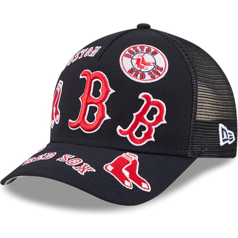 gorra-trucker-azul-marino-9forty-m-crown-a-frame-all-over-de-boston-red-sox-mlb-de-new-era