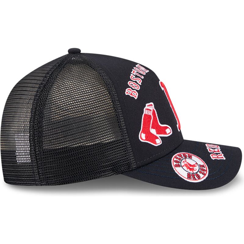 gorra-trucker-azul-marino-9forty-m-crown-a-frame-all-over-de-boston-red-sox-mlb-de-new-era