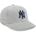 new-era-curved-brim-navy-blue-logo-59fifty-cord-new-york-yankees-mlb-grey-fitted-cap