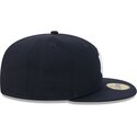 gorra-plana-azul-marino-ajustada-59fifty-side-script-de-new-york-yankees-mlb-de-new-era