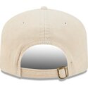 new-era-curved-brim-navy-blue-logo-19twenty-na-lifestyle-f1-new-york-yankees-mlb-beige-adjustable-cap