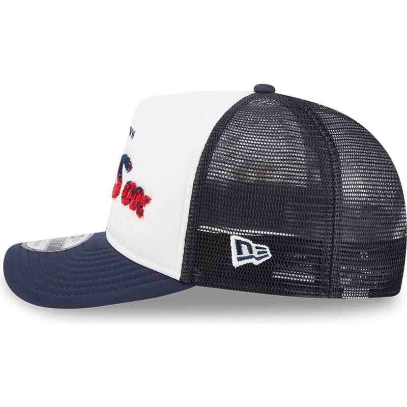 gorra-trucker-azul-marino-y-blanca-9fifty-a-frame-na-lifestyle-f1-de-boston-red-sox-mlb-de-new-era gorra-trucker-azul-marino-y-blanca-9fifty-a-frame-na-lifestyle-f1-de-boston-red-sox-mlb-de-new-era
